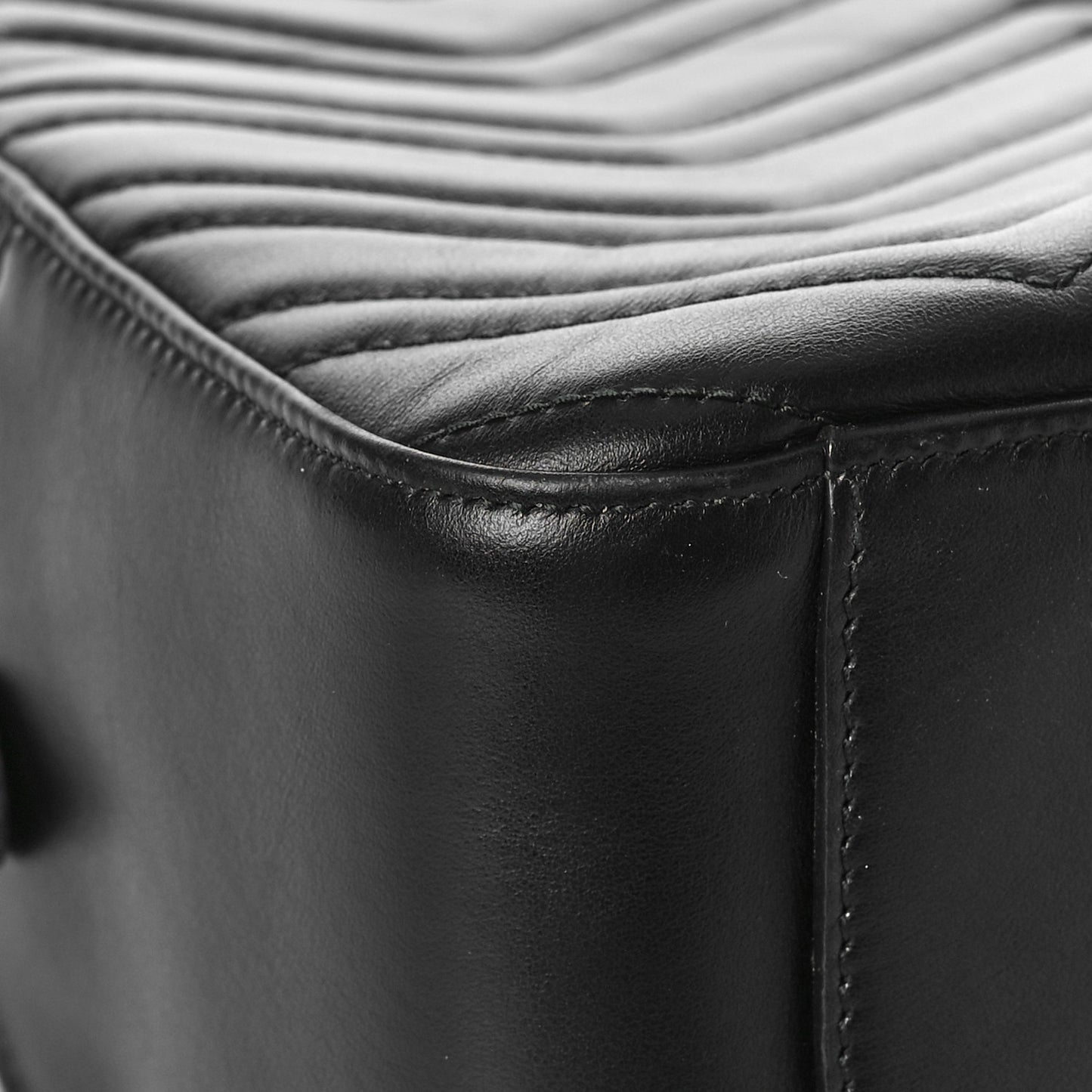 Calfskin Matelasse GG Marmont Dome Backpack Black