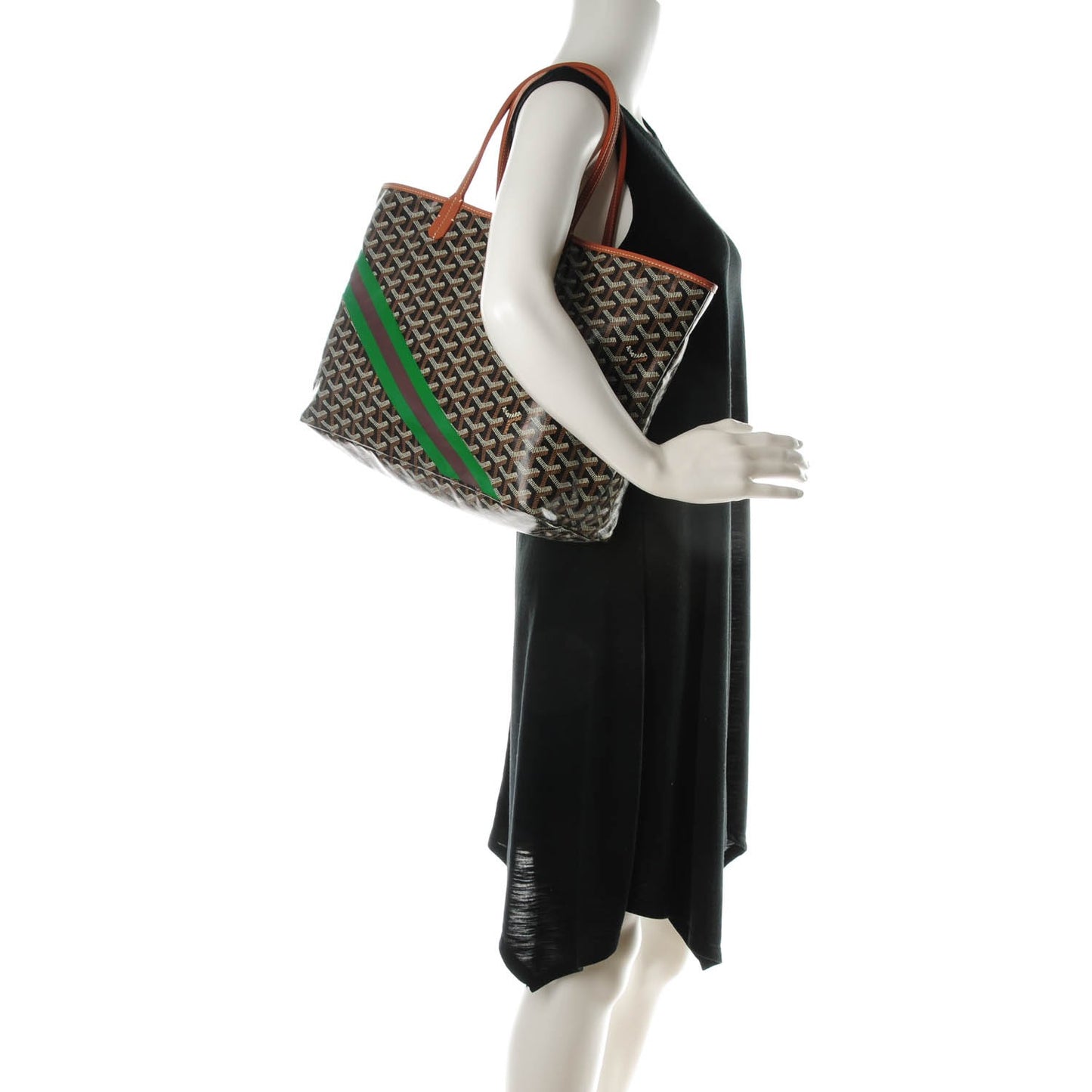 Goyardine Saint Louis PM Black Gold