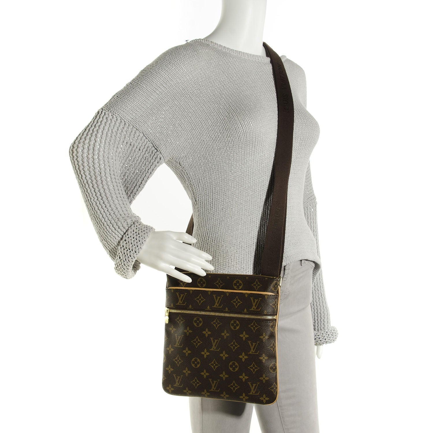 Louis Vuitton Monogram Pochette Valmy 2 of 8