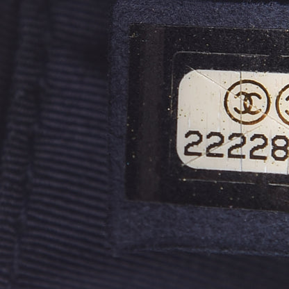 Chanel Calfskin Jumbo Tramezzo Flap Navy 7 of 9