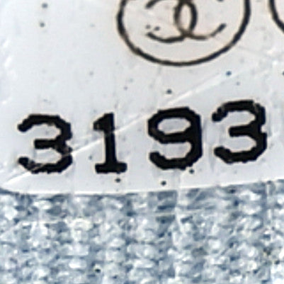 Chanel Caviar Quilted Small Tiny CC Vanity Case With Chain Light Blue 7 of 13