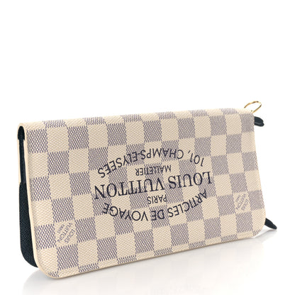 Louis Vuitton Damier Azur Articles de Voyage Insolite Wallet 4 of 10
