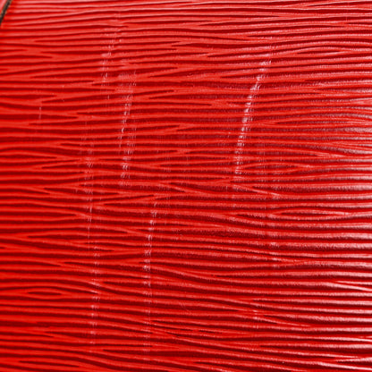 Louis Vuitton Epi Keepall 55 Castillan Red 15 of 21