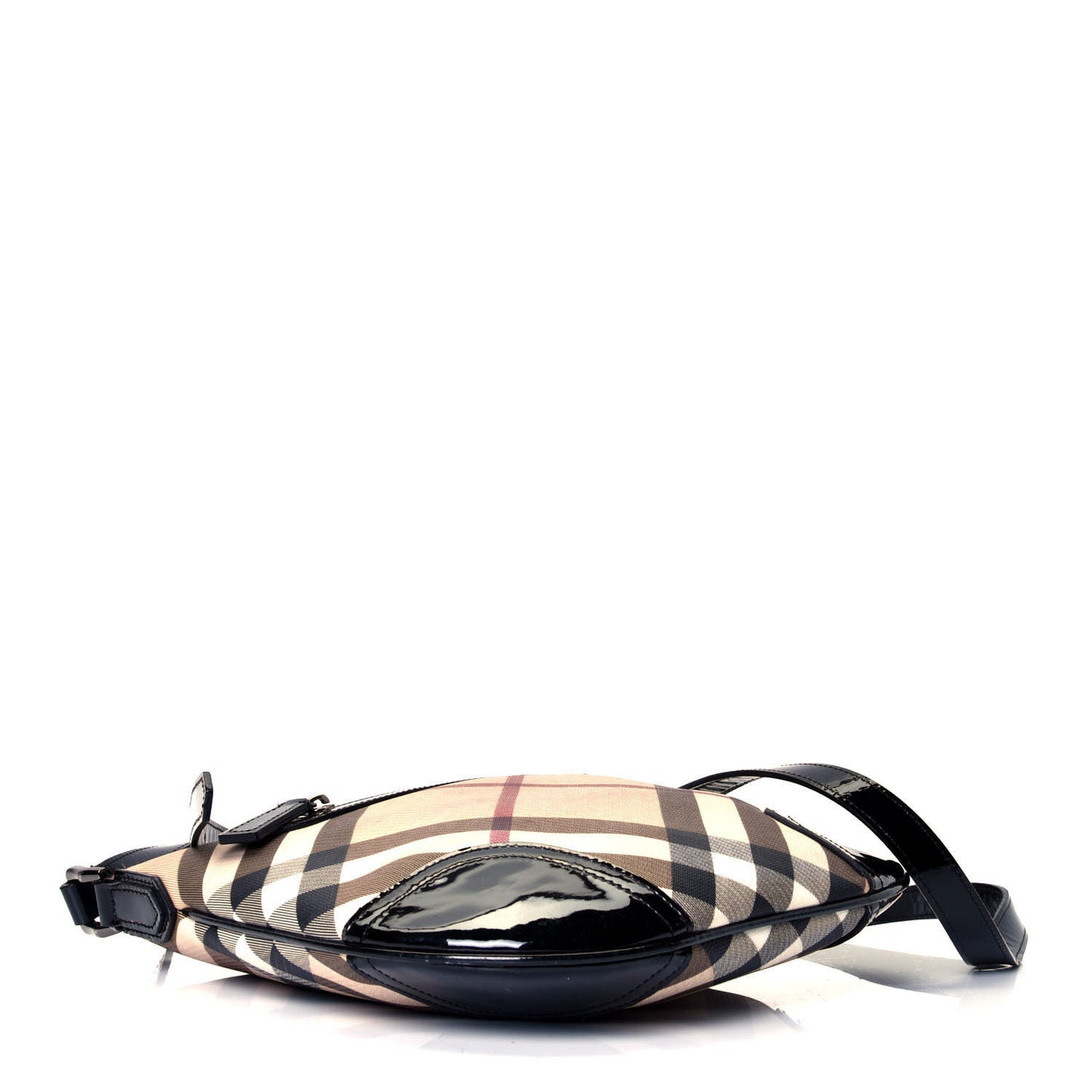 Supernova Check Small Dryden Crossbody Bag Black