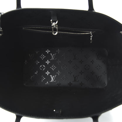 Louis Vuitton X UF Tufted Monogram Neverfull MM Black White 6 of 10