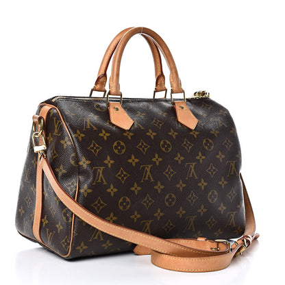 Louis Vuitton Monogram Speedy Bandouliere 30 3 of 19