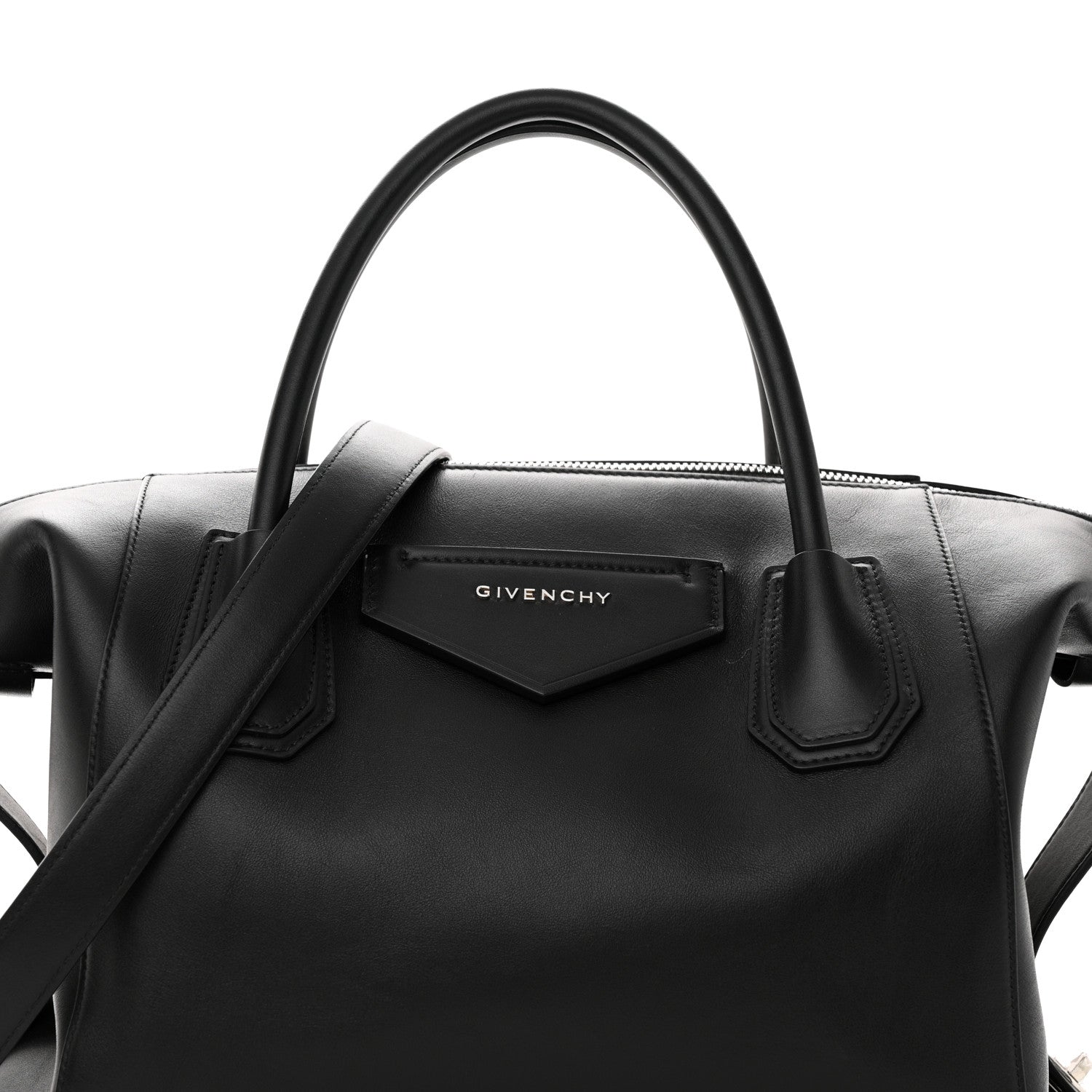 Givenchy Smooth Calfskin Medium Soft Antigona Black 7 of 10