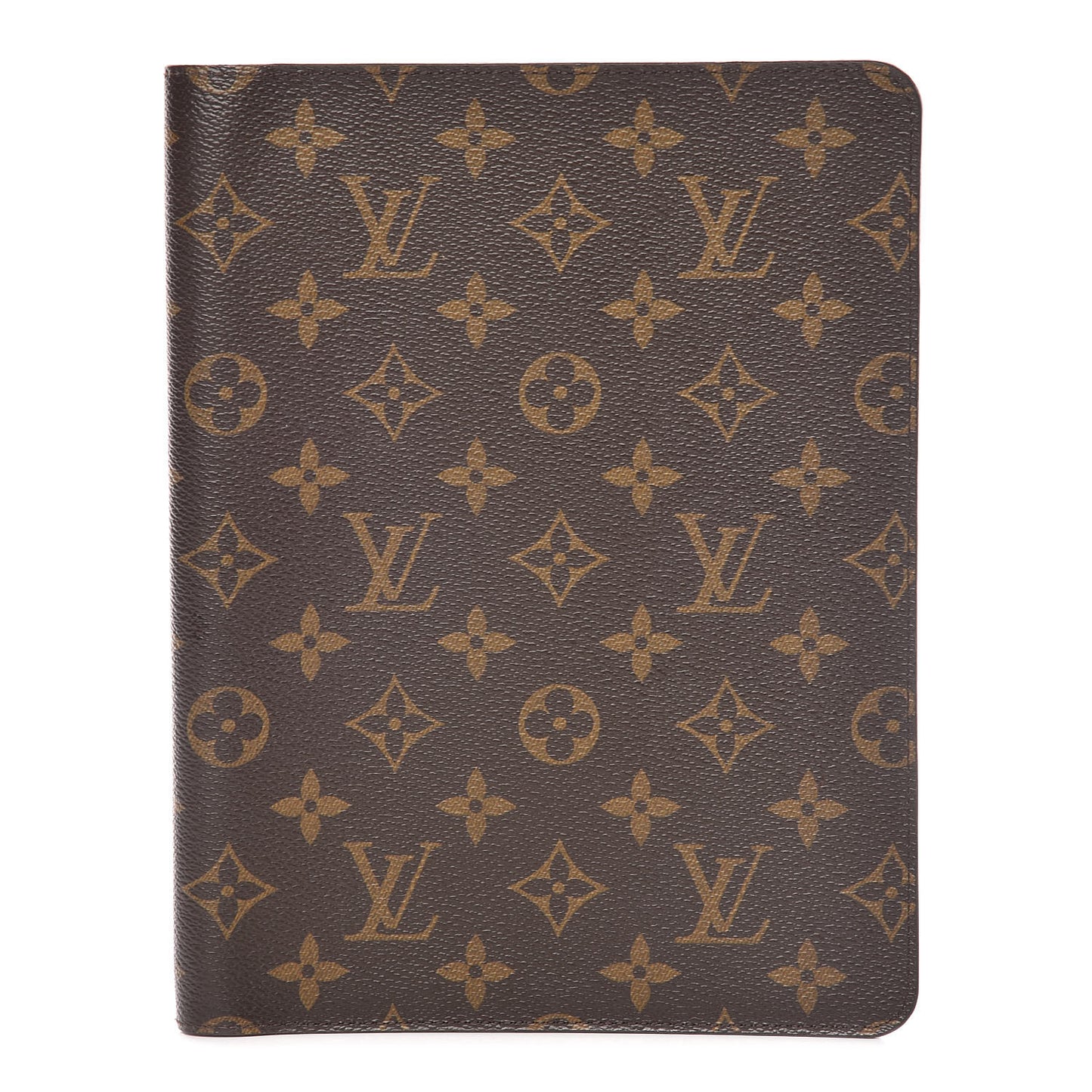 Monogram Desk Agenda Cover