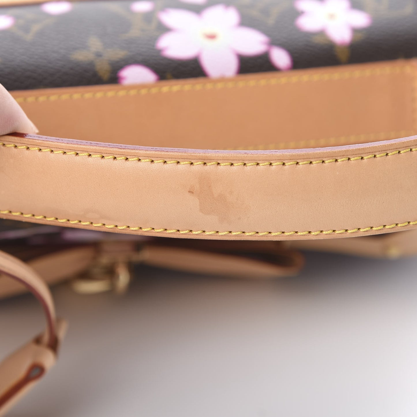 Monogram Cherry Blossom Sac Retro Bag Brown