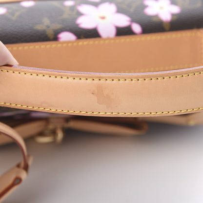 Louis Vuitton Monogram Cherry Blossom Sac Retro Bag Brown 13 of 14