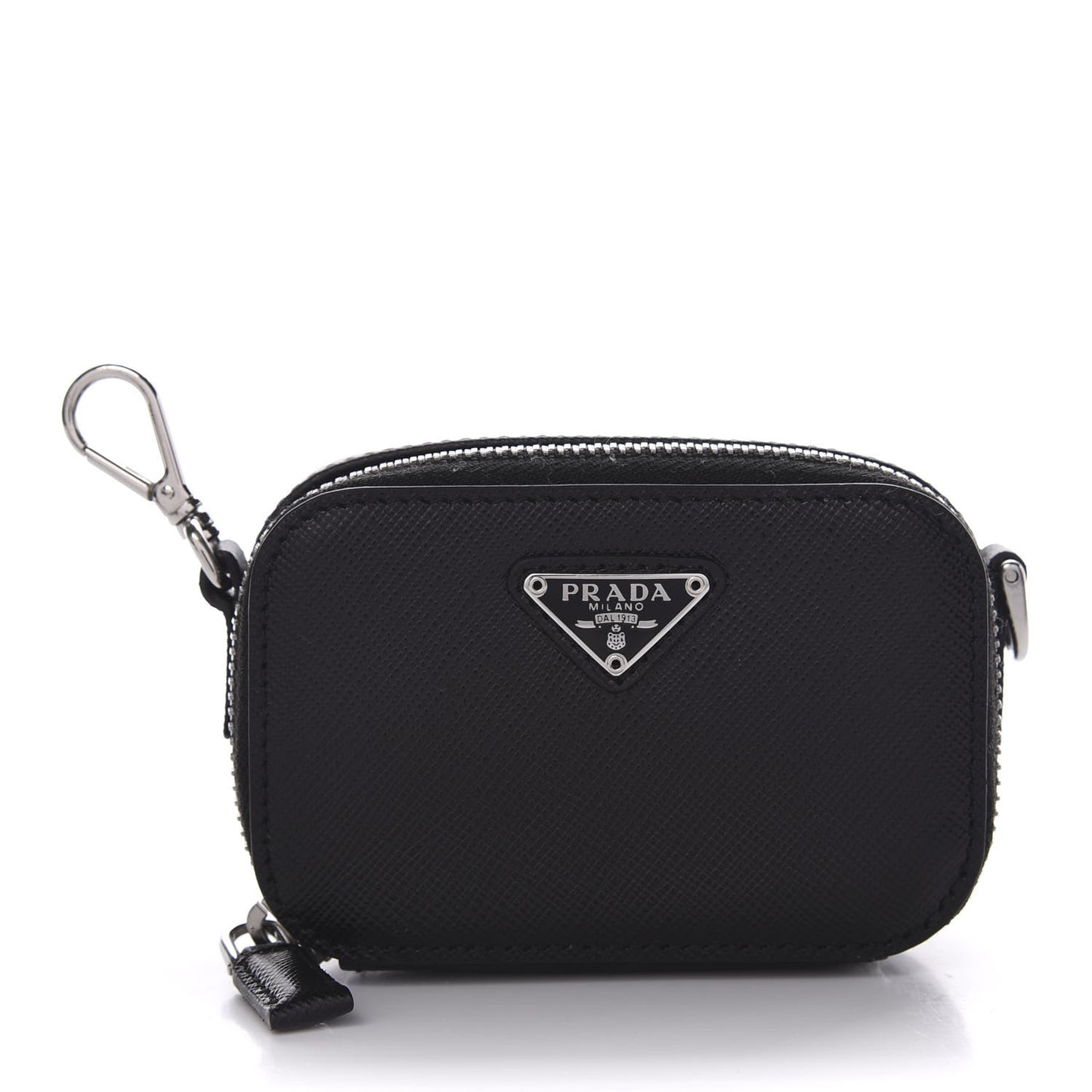 Saffiano Cargo Pouch Black