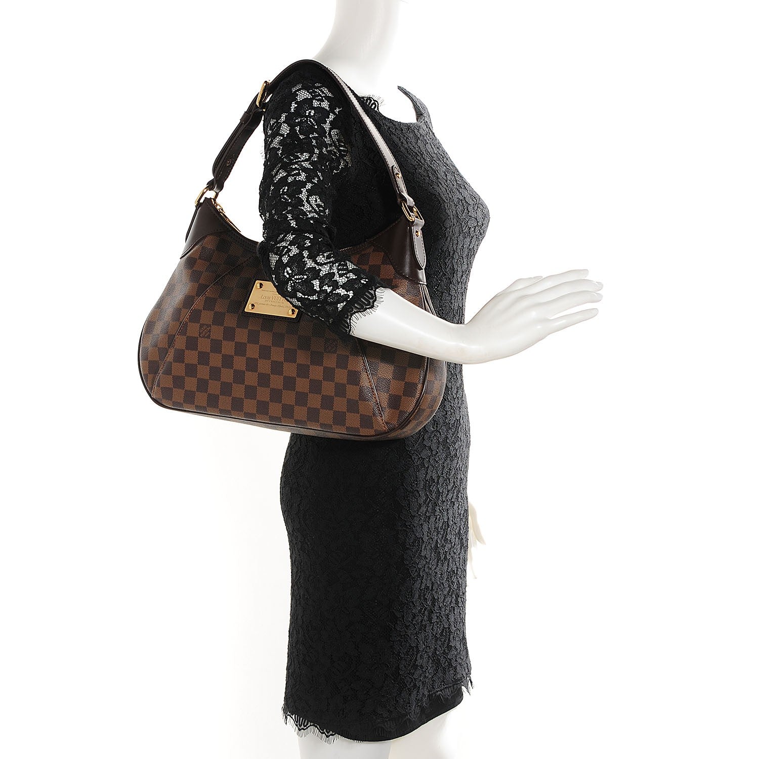 Louis Vuitton Damier Ebene Thames GM 2 of 7