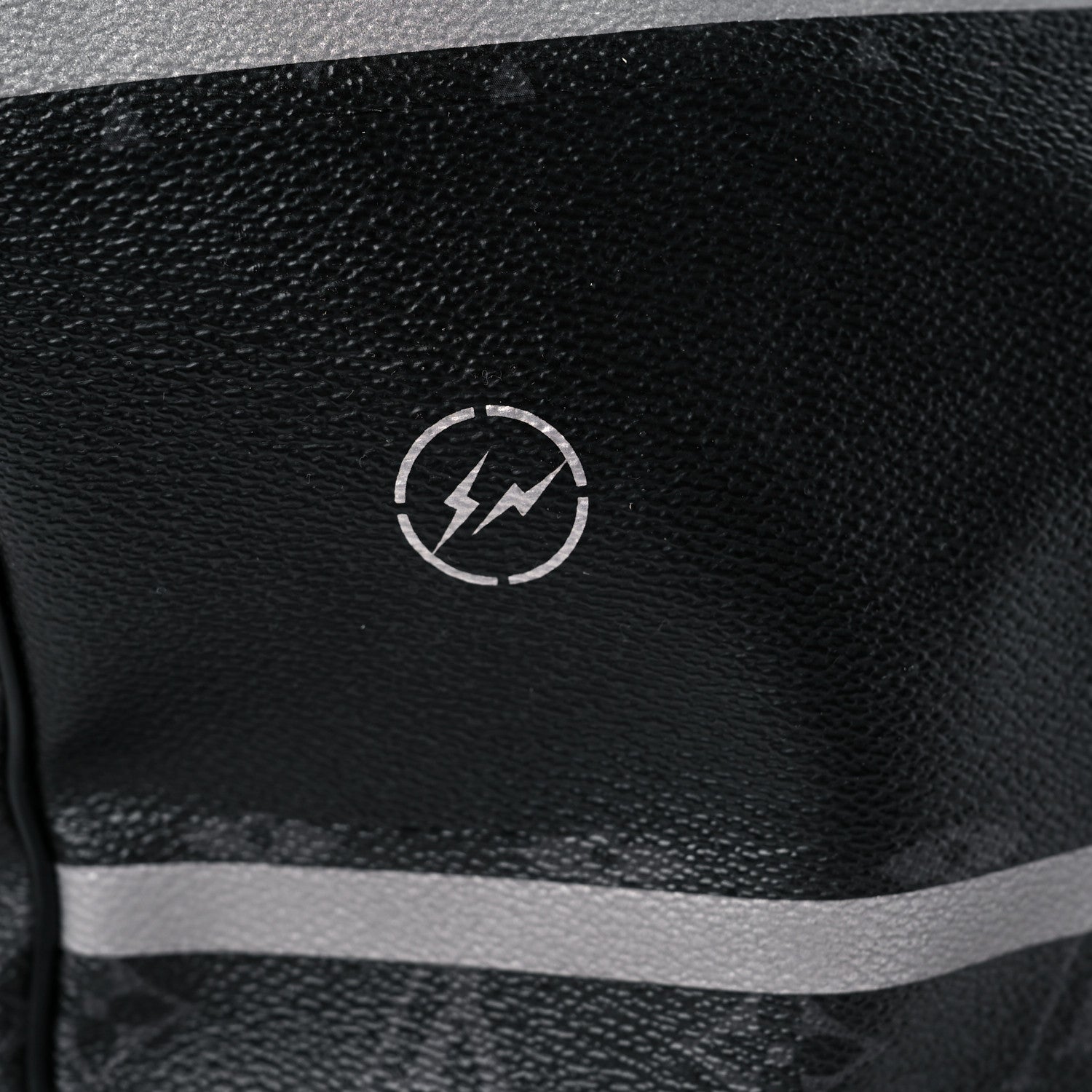Louis Vuitton X FUJIWARA Monogram Eclipse Flash Fragment Keepall Bandouliere 55 23 of 32