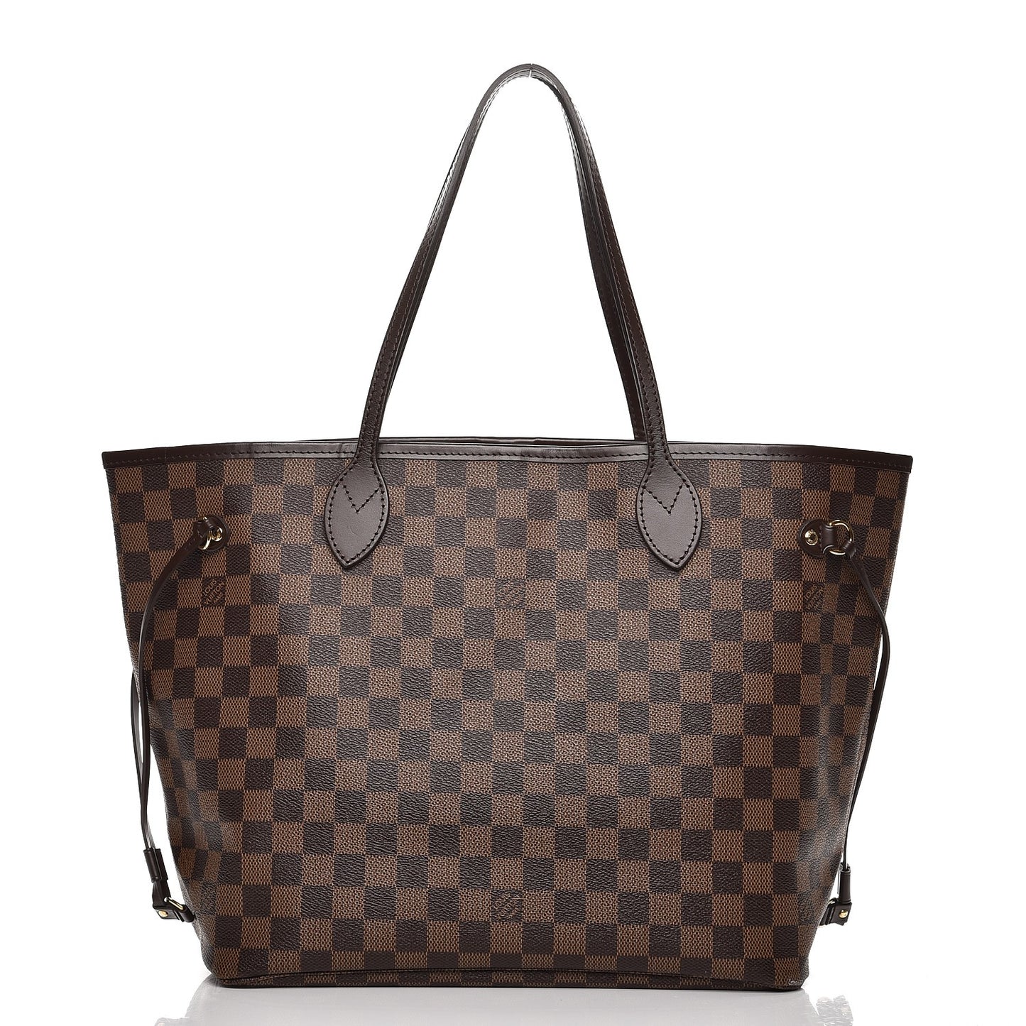 Damier Ebene Neo Neverfull MM Rose Ballerine