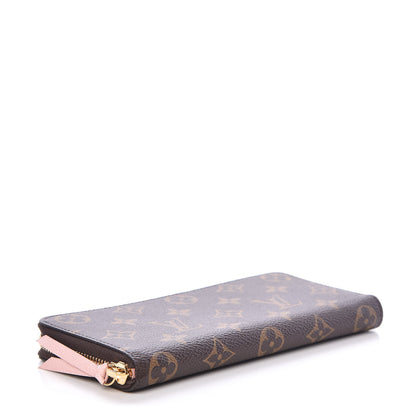 Louis Vuitton Monogram Clemence Wallet Rose Ballerine 4 of 7