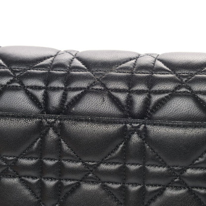 Christian Dior Lambskin Cannage Miss Dior Promenade Pouch Black 7 of 7