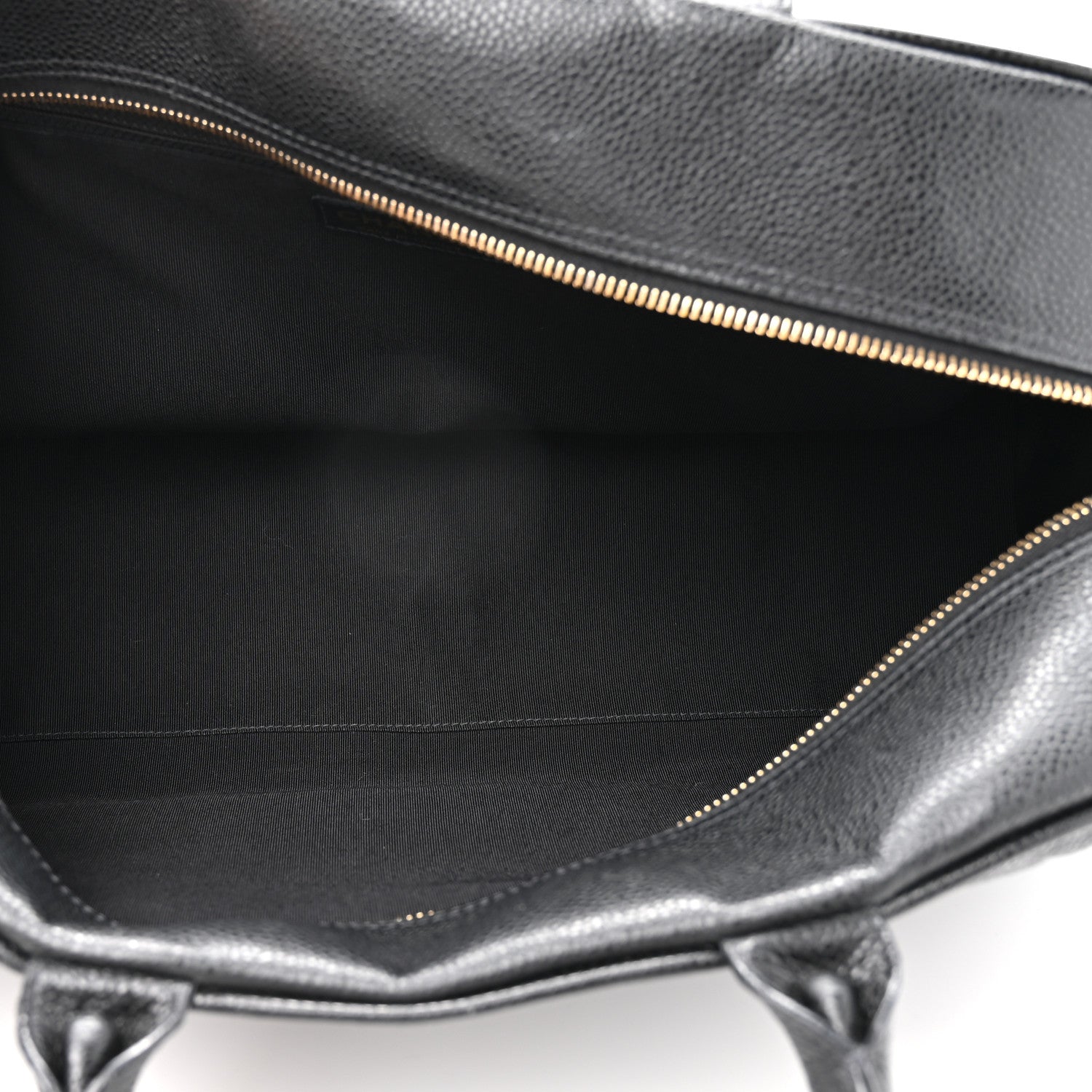 Chanel Caviar Quilted Large Bowler Black 5 of 12