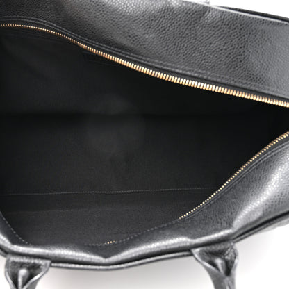 Chanel Caviar Quilted Large Bowler Black 5 of 12