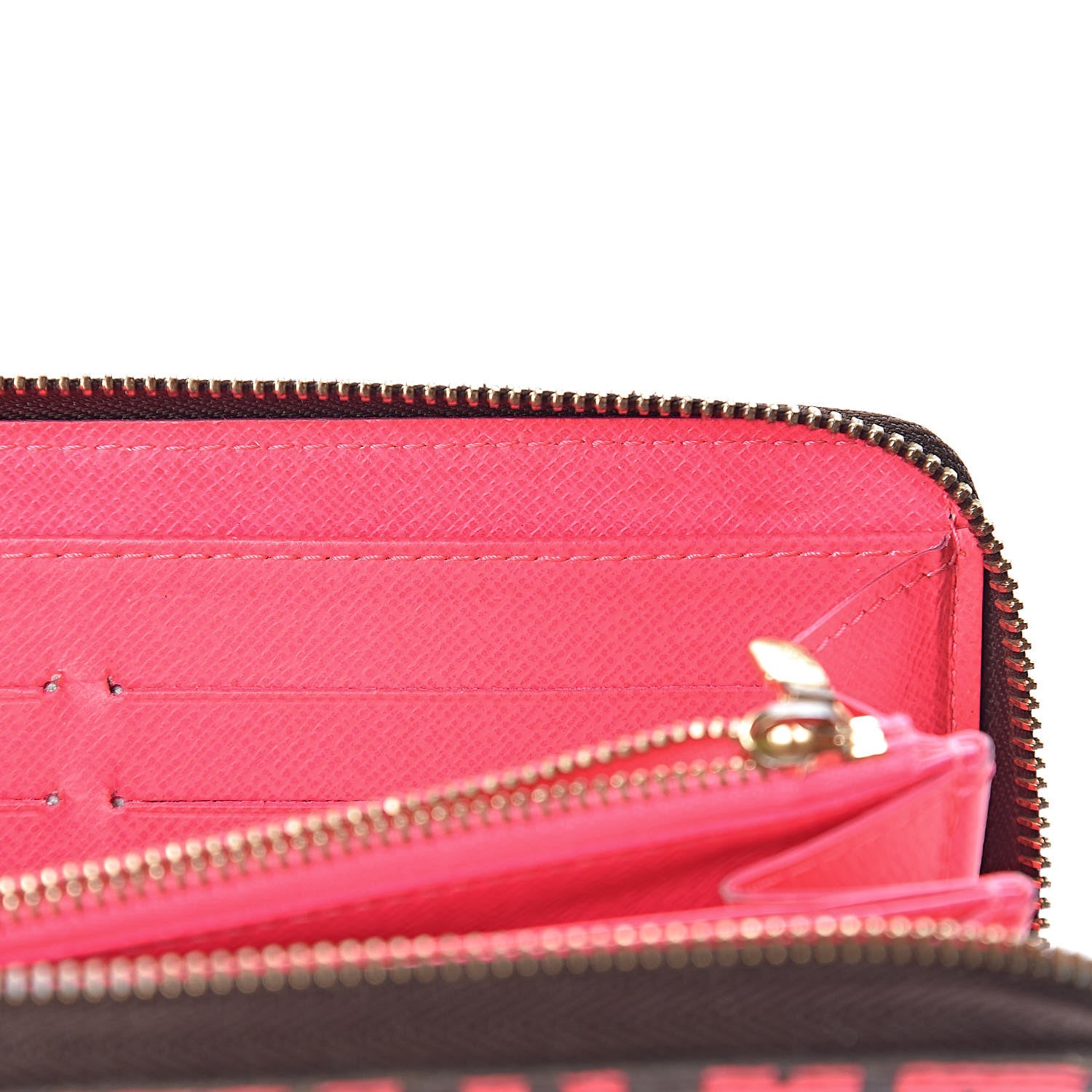 Louis Vuitton Monogram Graffiti Zippy Wallet Fuchsia 8 of 9