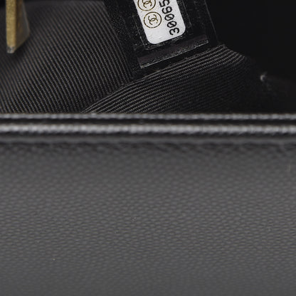 Chanel Caviar Quilted New Medium Boy Flap Black 6 of 10
