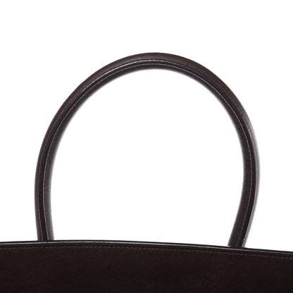 Saint Laurent Calfskin Large Sac De Jour Carryall Dark Brown 14 of 15