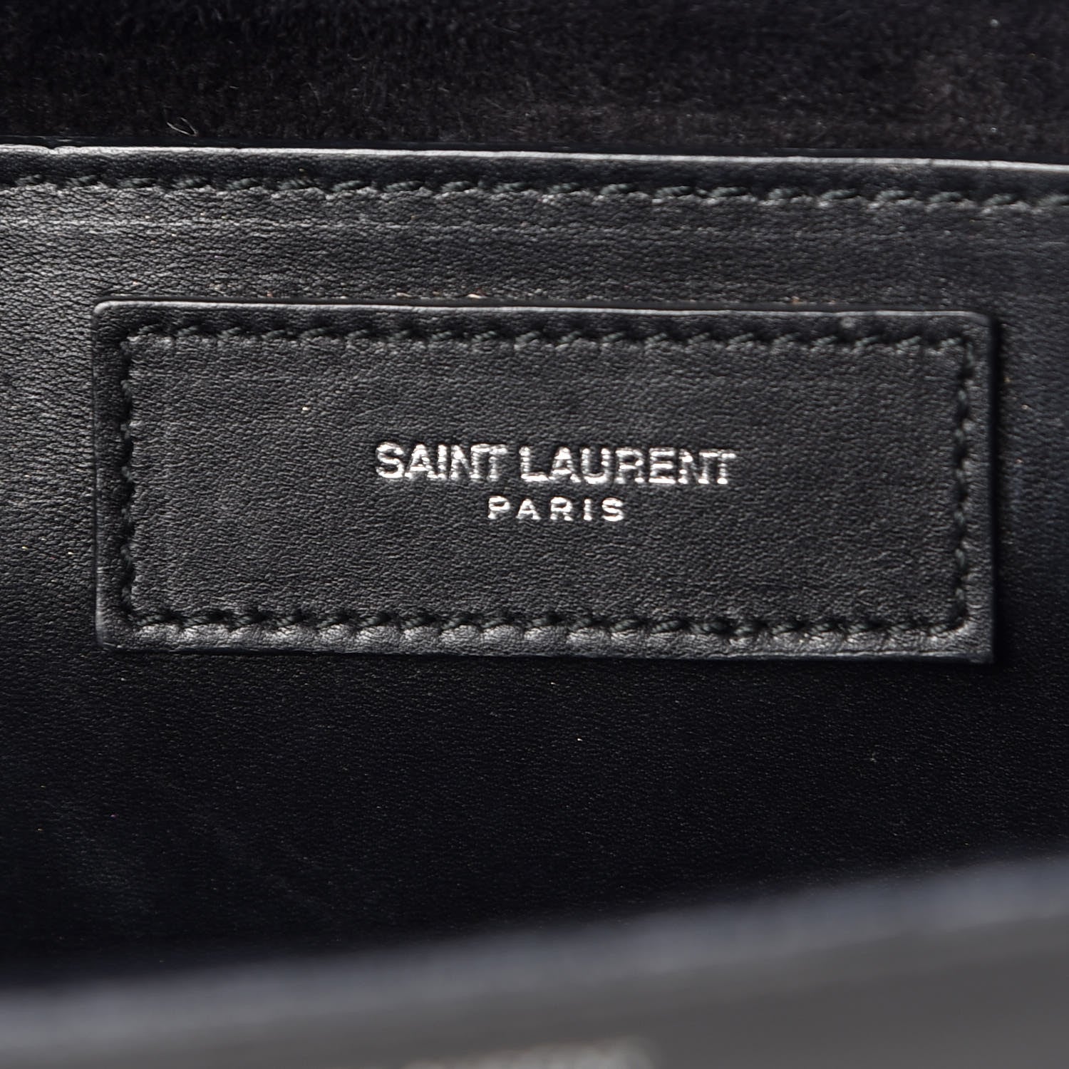 Saint Laurent Calfskin Studded Medium Betty Black 8 of 15