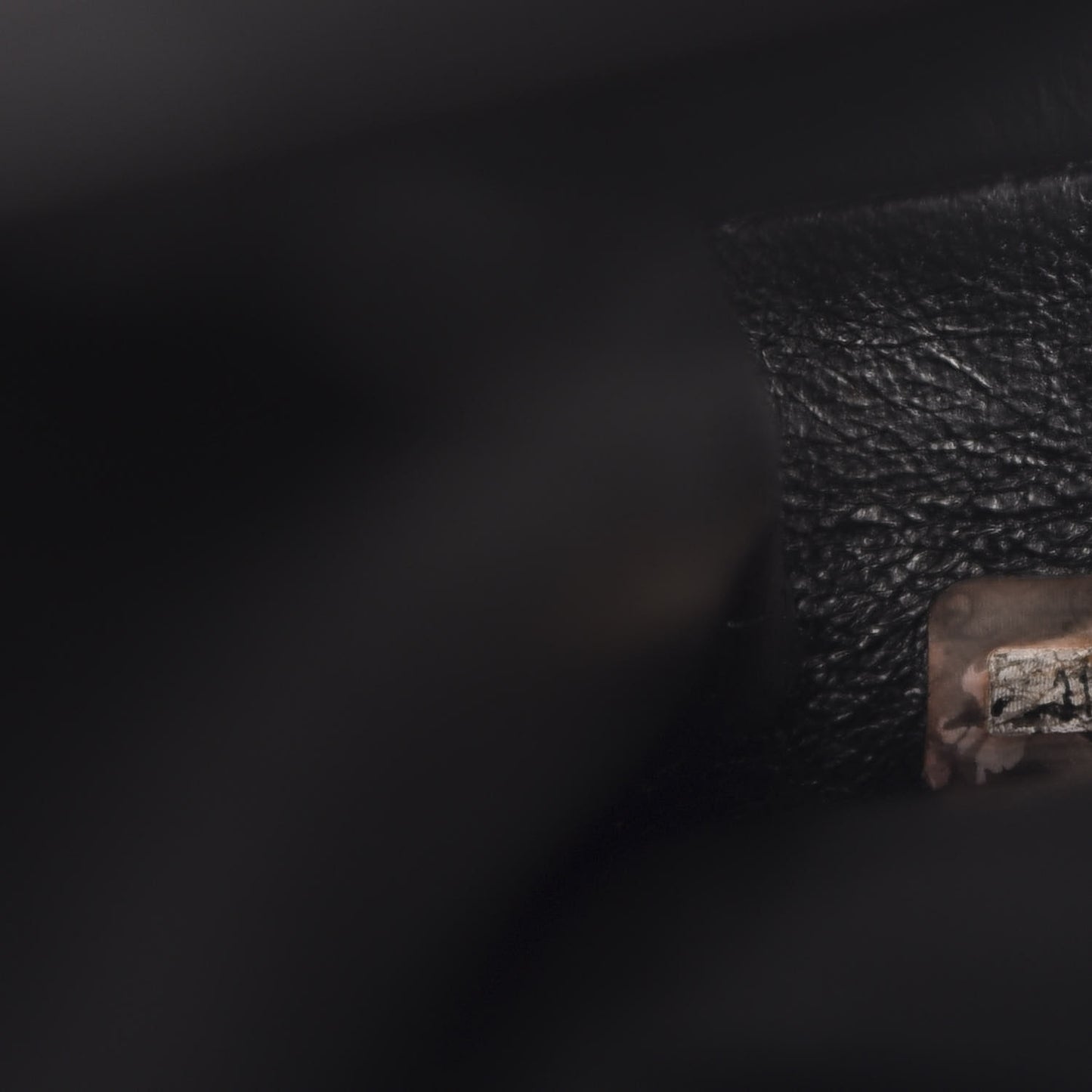 Caviar Quilted Briefcase Laptop Bag Black