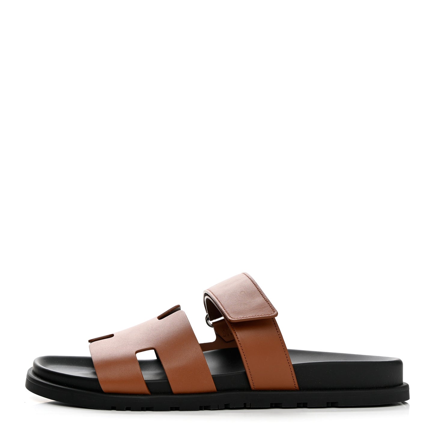 Calfskin Mens Chypre Sandals 42.5 Naturel