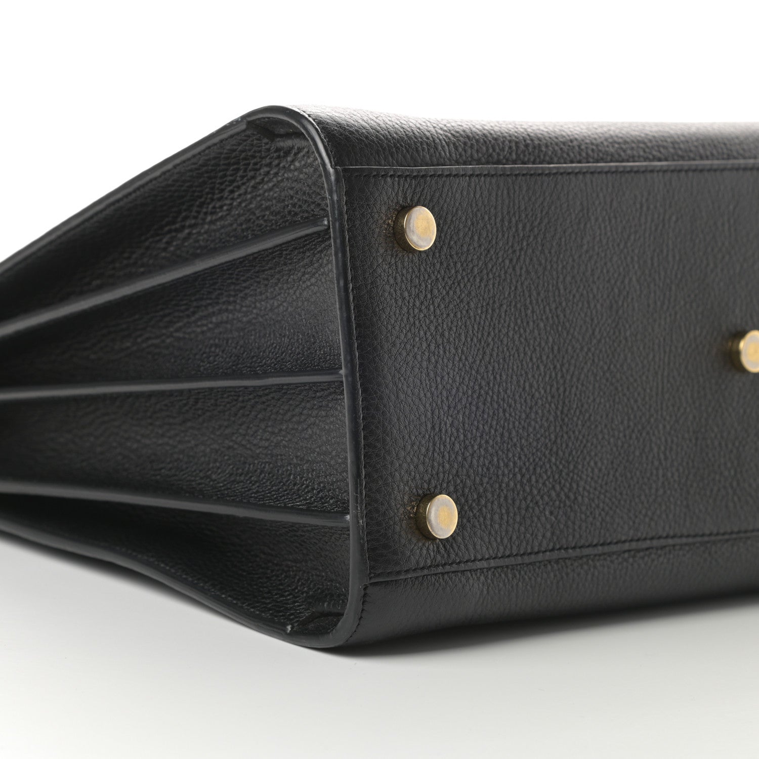 Saint Laurent Grained Calfskin Small Sac De Jour Black 9 of 14