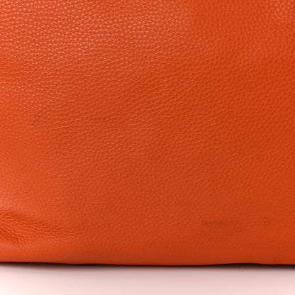 Prada Vitello Daino Shopping Tote Papaya 10 of 11
