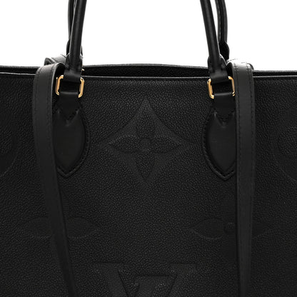 Louis Vuitton Empreinte Monogram Giant Onthego GM Black 7 of 11