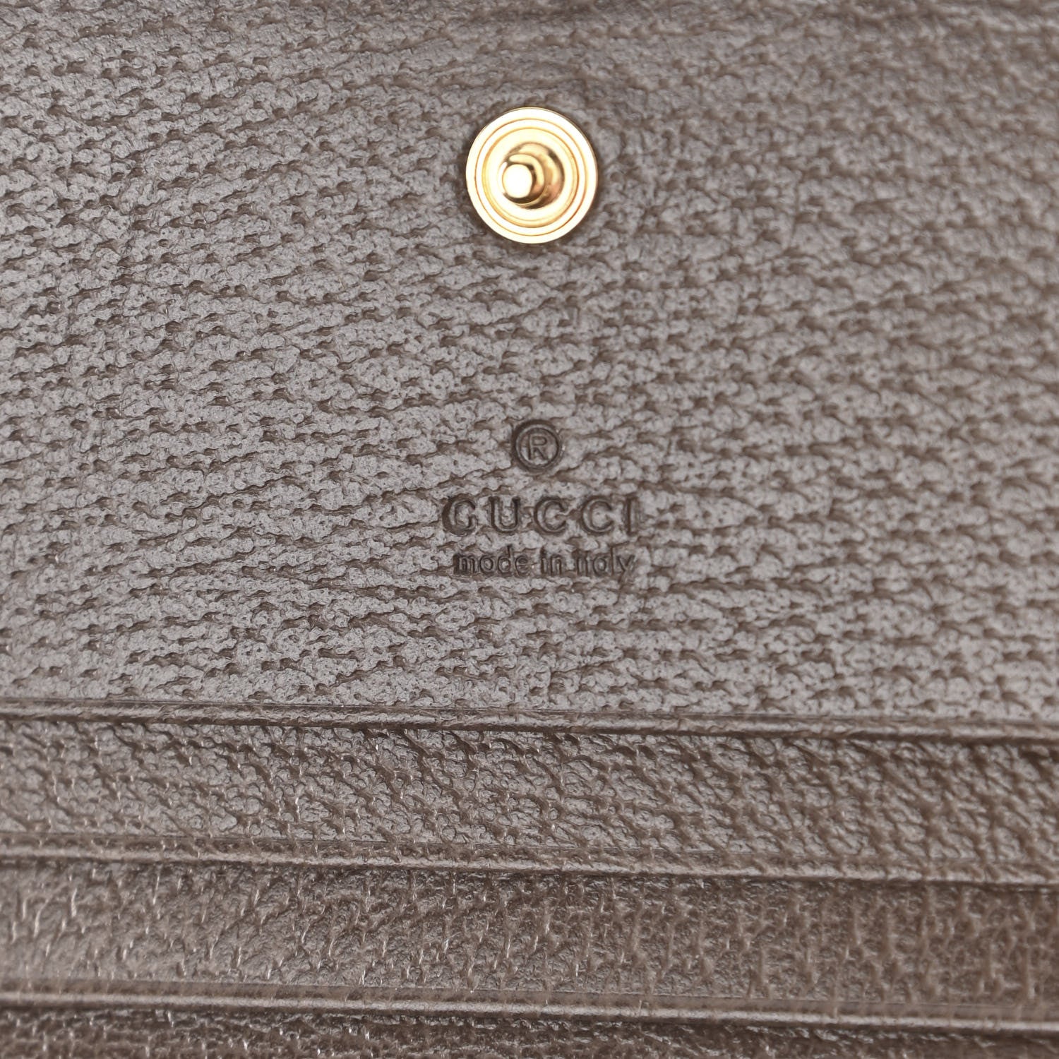 Gucci GG Supreme Monogram Web Ophidia Card Case Beige New Acero 6 of 8