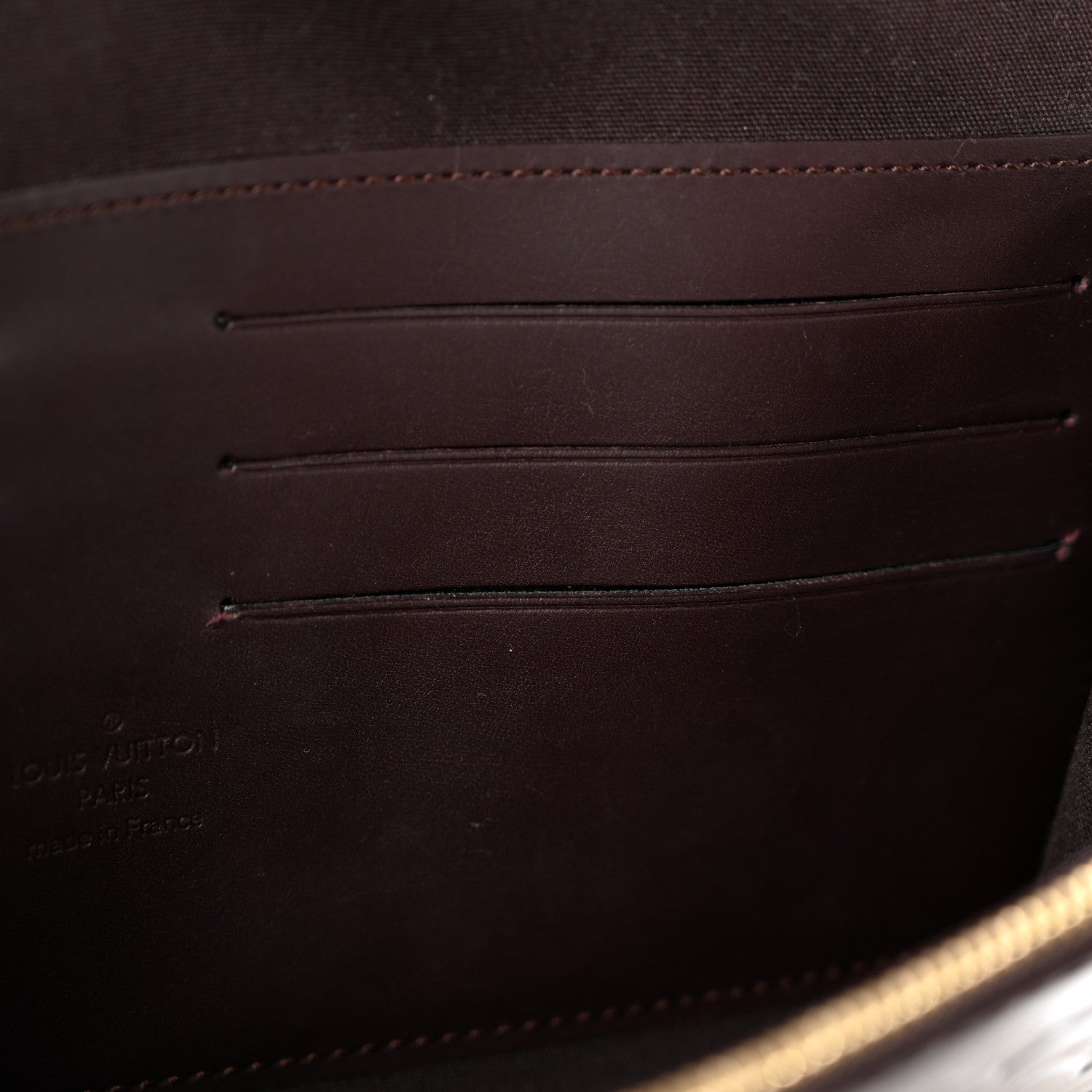 Louis Vuitton Vernis Rossmore MM Amarante 10 of 12