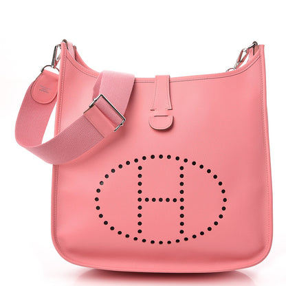 Hermes Epsom Evelyne III GM Rose Confetti 1 of 9