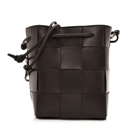 Bottega Veneta Nappa Maxi Intrecciato Mini Cassette Bucket Bag Fondant 1 of 9