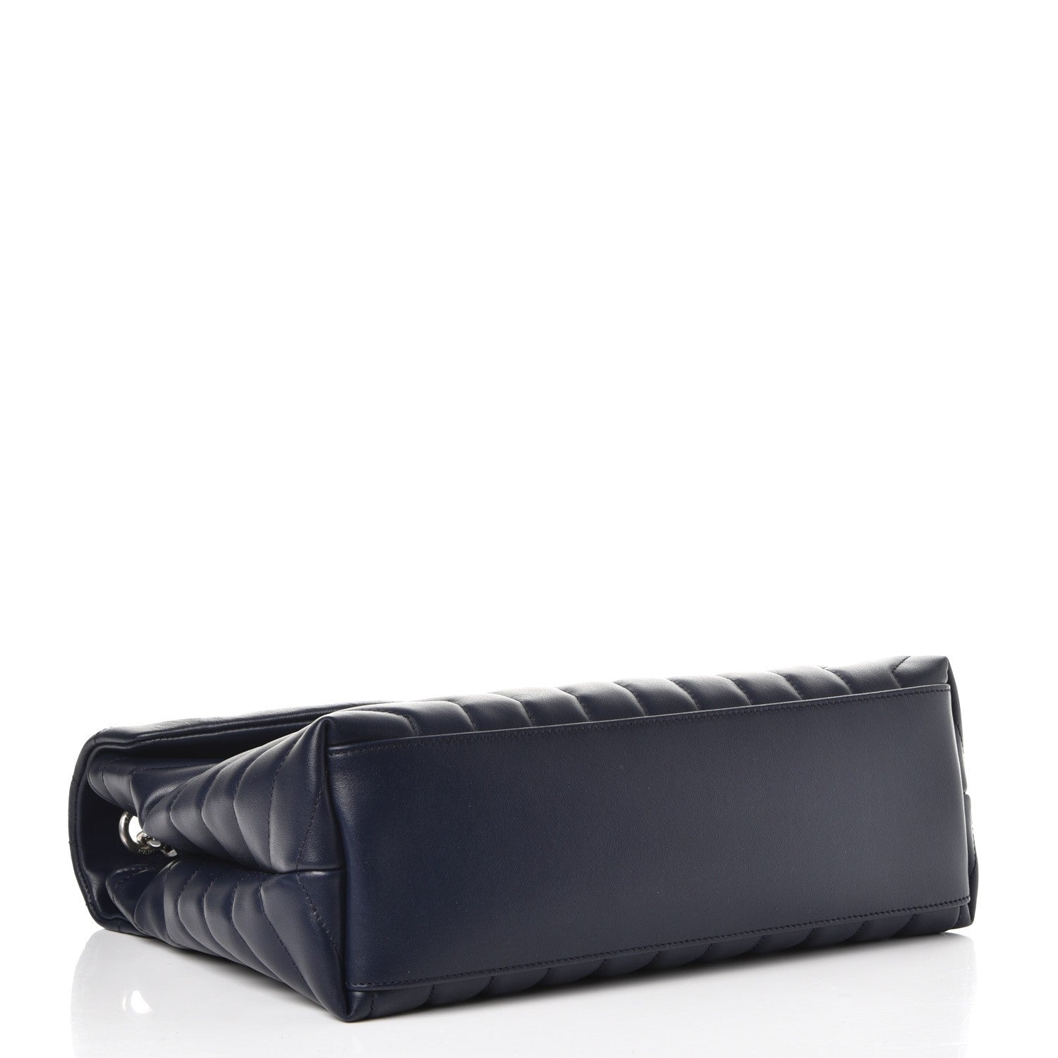 Saint Laurent Calfskin Y Quilted Monogram Medium Loulou Chain Satchel Medium Blue 5 of 8