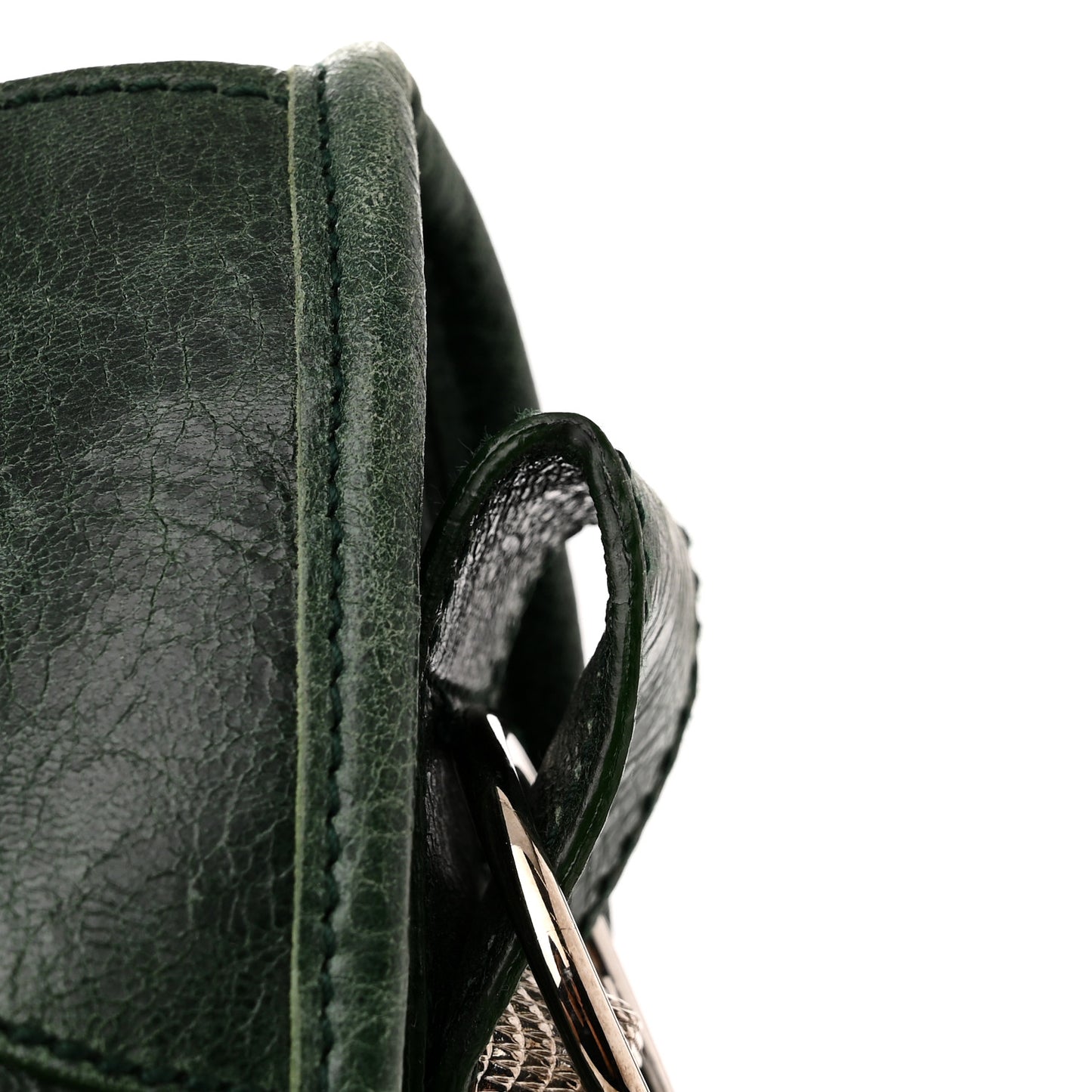 Agneau Giant 21 Silver Hardware City Evergreen