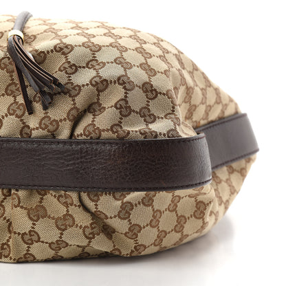 Gucci Monogram Medium Interlocking Icon Shoulder Bag Dark Brown 9 of 10
