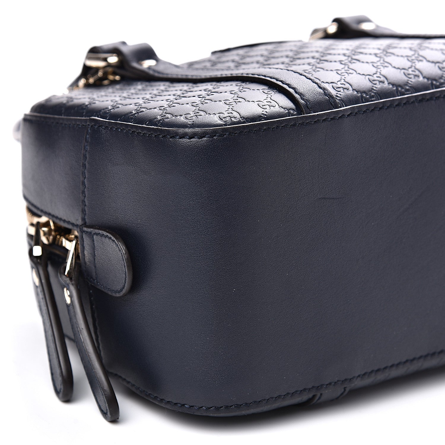Gucci Soft Microguccissima Small Crossbody Bag Blue 9 of 11