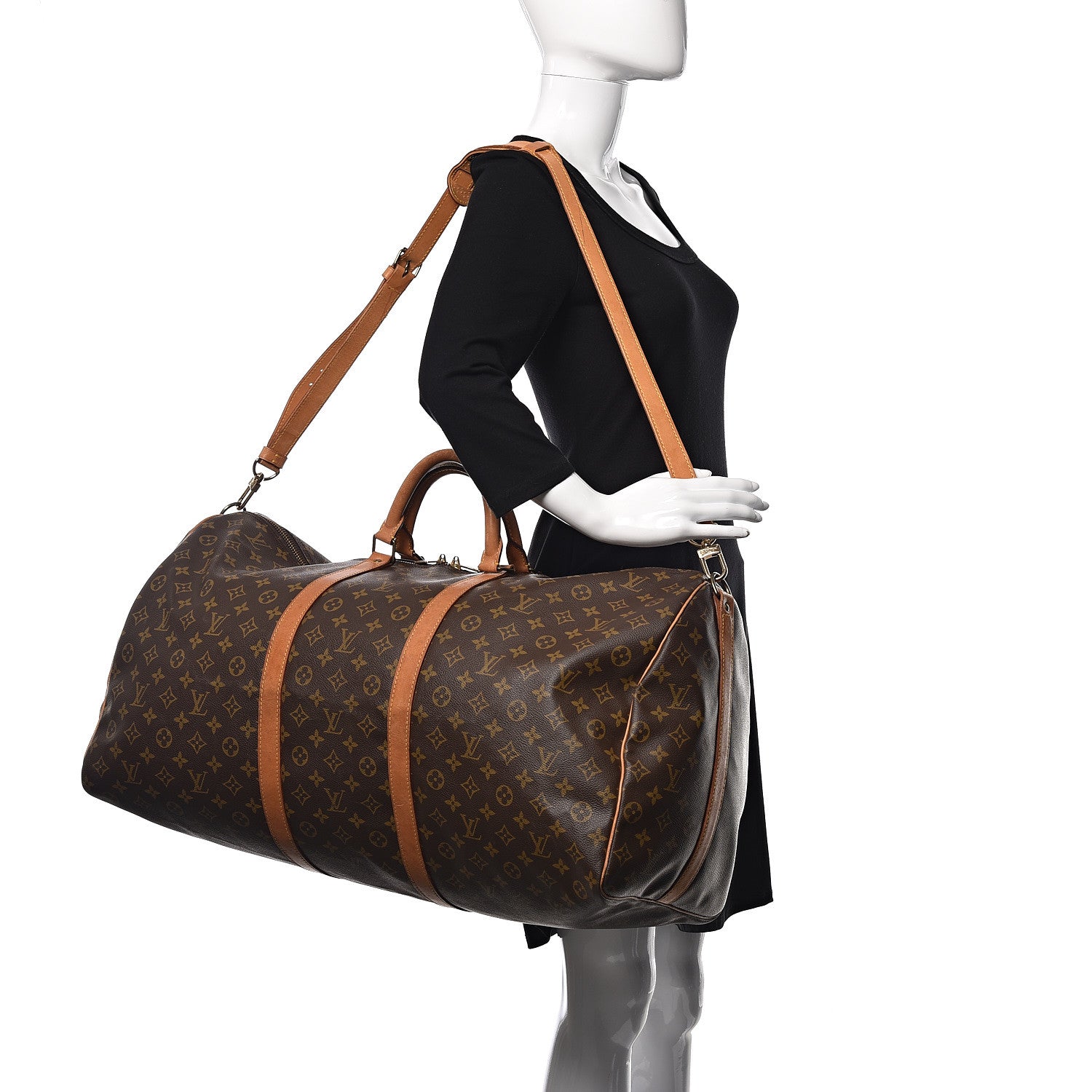 Louis Vuitton Monogram Keepall Bandouliere 60 2 of 18