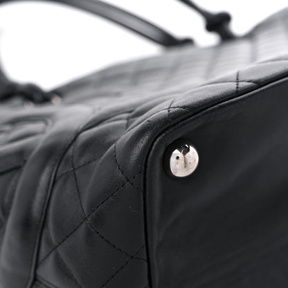 Chanel Calfskin Quilted Large Cambon Tote Black 8 of 14