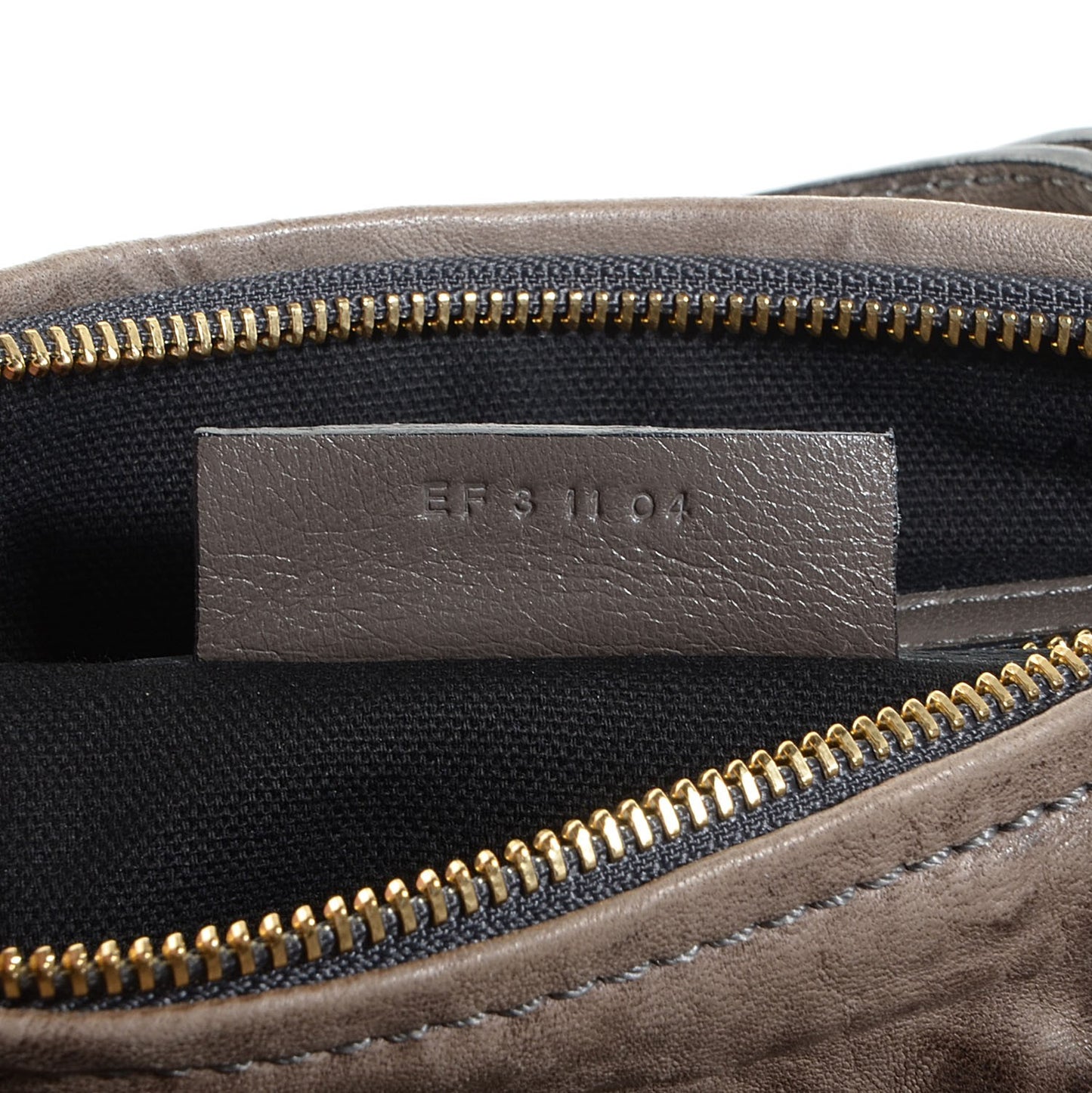 Tumbled Sheepskin Mini Pandora Charcoal