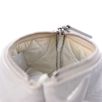 Chanel Metallic Lambskin Star Embossed Coin Purse Case Silver 12 of 12