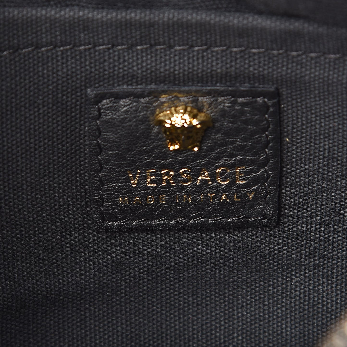 Calfskin Palazzo Camera Bag Black