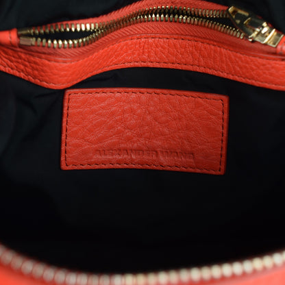 Alexander Wang Pebbled Lambskin Rockie Tang Pale Gold Hardware 6 of 8
