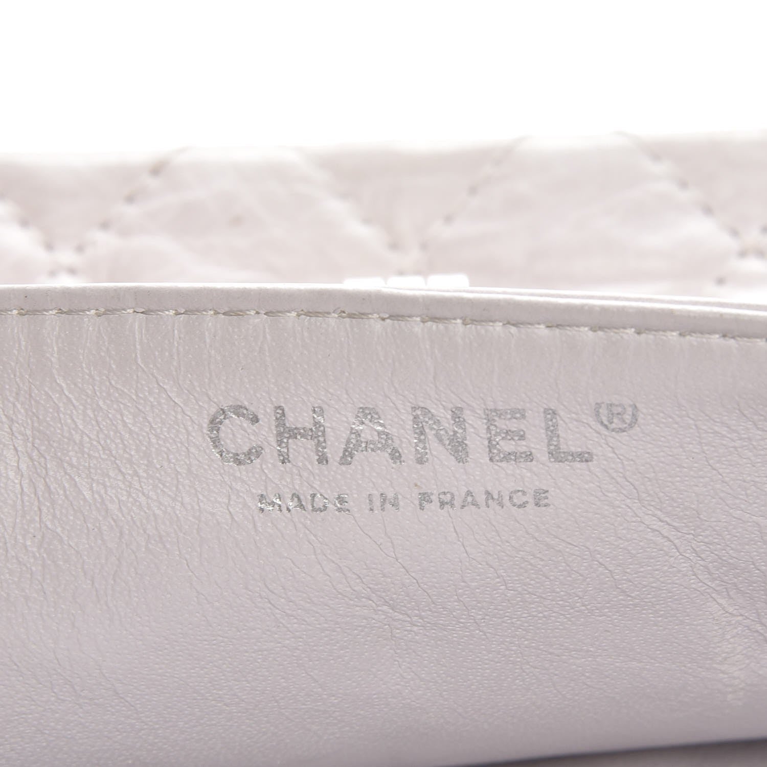 Chanel Aged Calfskin Quilted 50th Anniversary 2.55 Reissue Flap 226 White 7 of 11