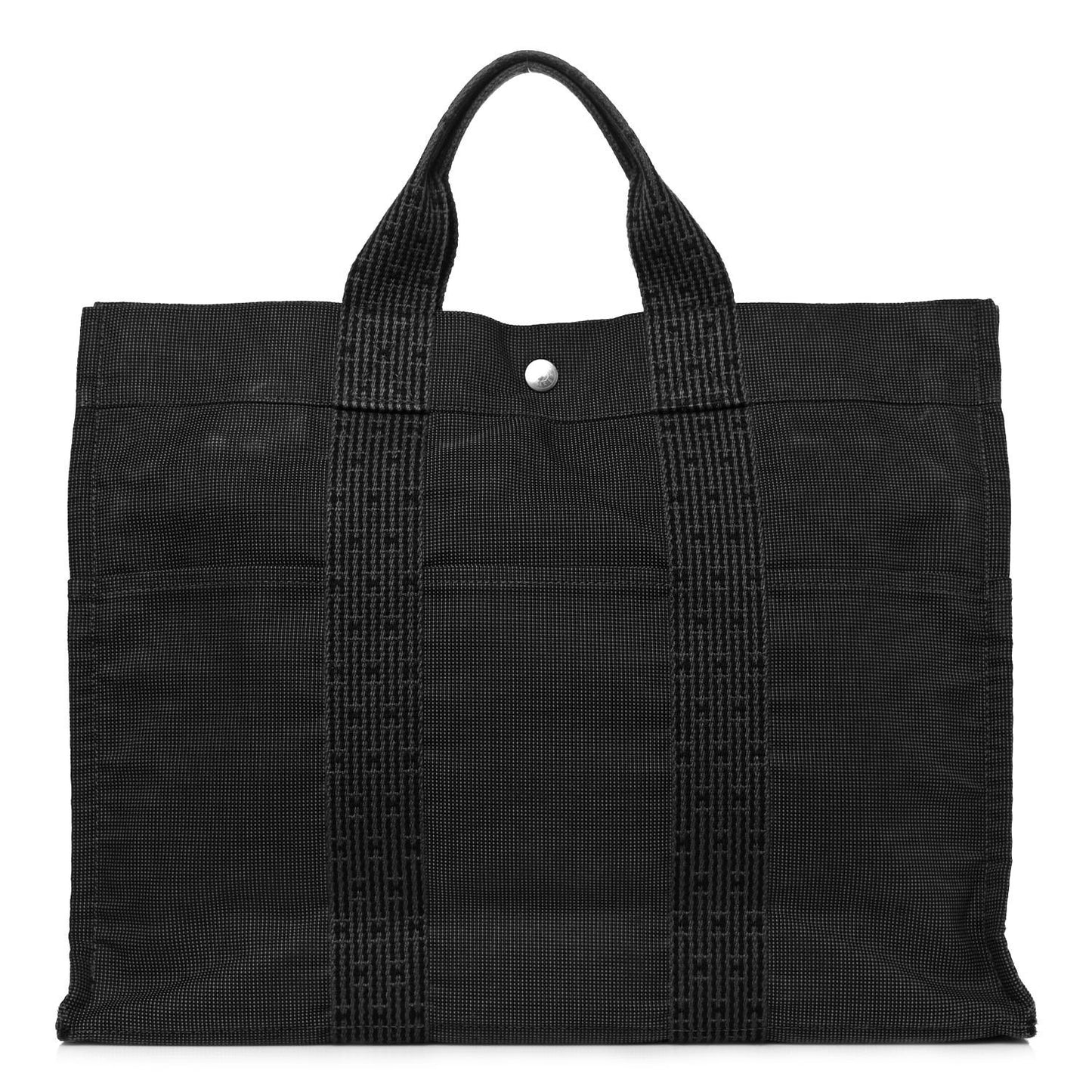 Canvas Herline MM Tote Grey