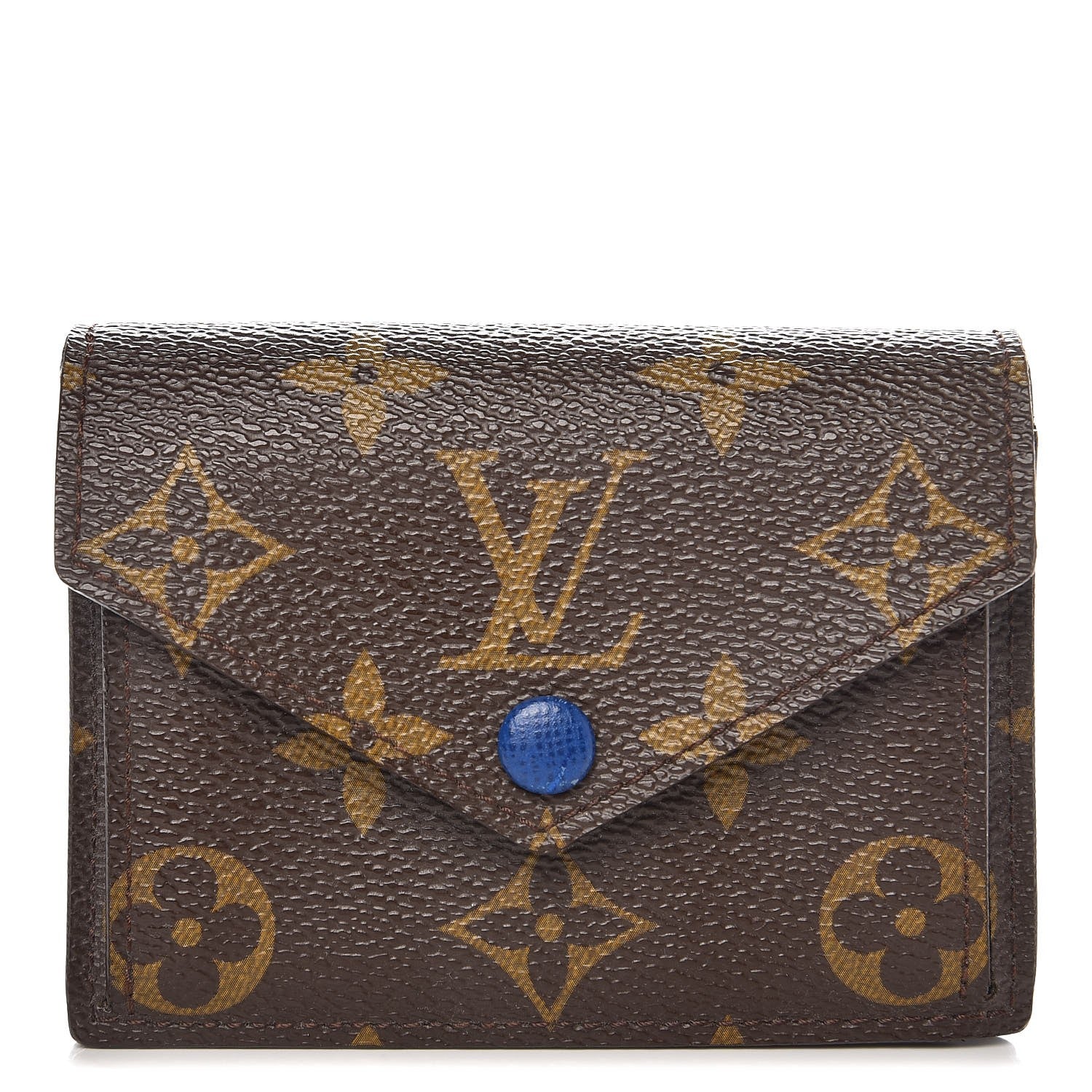 Louis Vuitton Monogram Compact Marie Wallet Blue 1 of 7