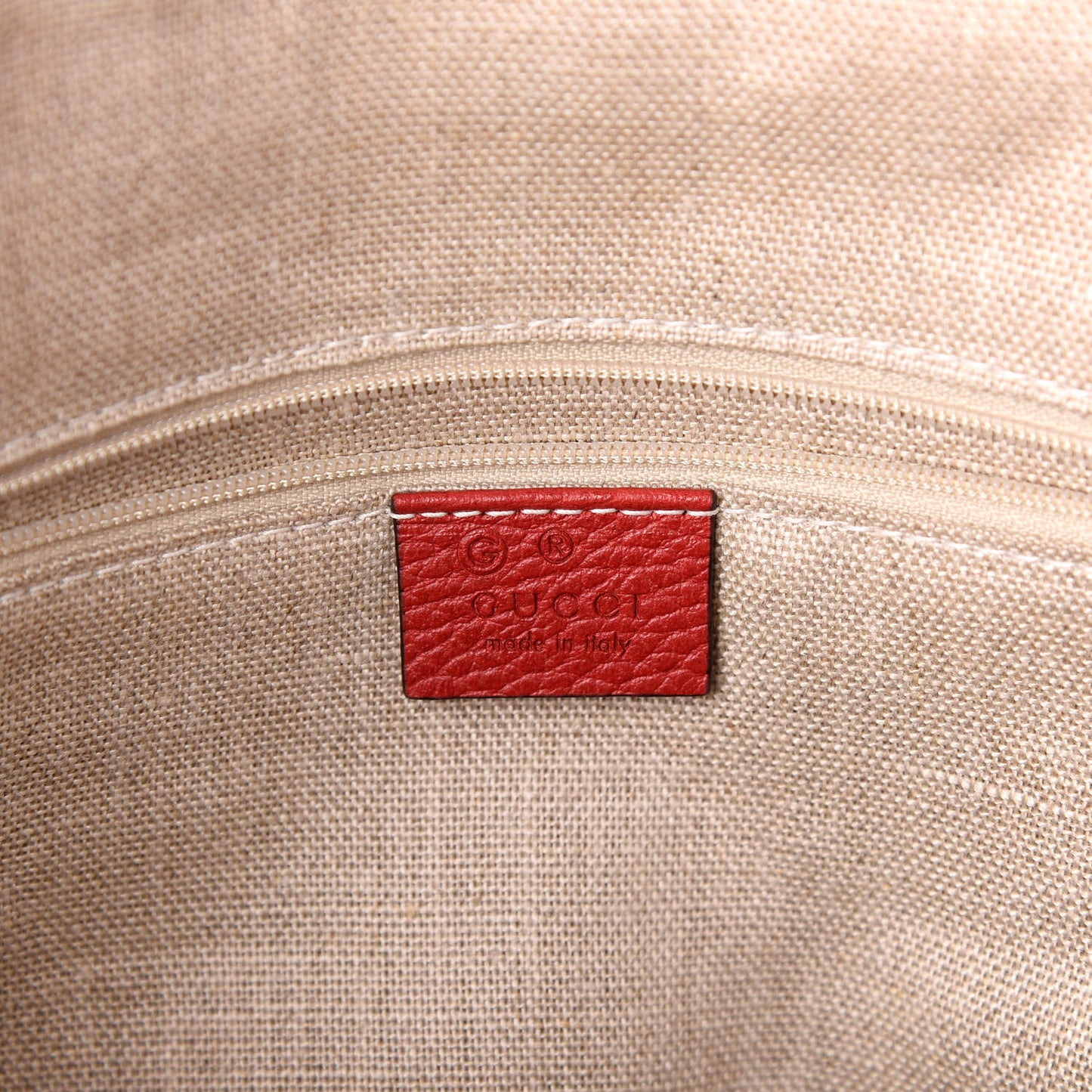 Monogram Medium Bree Shoulder Bag Red