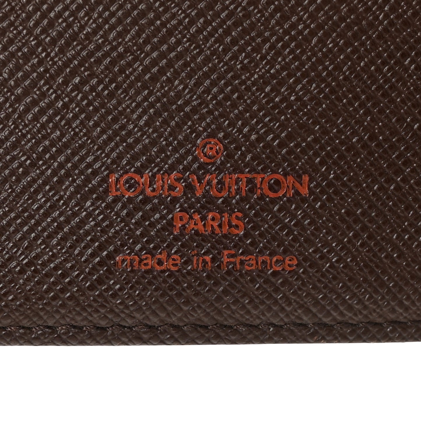 Damier Ebene Medium Ring Agenda Cover